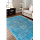 Vlněný koberec ANTIGUA 518 75 JQ500 OSTA - Abstrakce plošně tkaný modrý