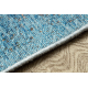 Wollen tapijt ANTIGUA 518 75 JQ500 OSTA - Abstractie vlakgeweven blauw