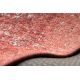 Вунени тепих ANTIGUA 518 75 JR300 OSTA - Орнамент равно ткано светлости црвена