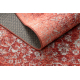 Tapis en laine ANTIGUA 518 75 JR300 OSTA - Ornement tissé à plat rose