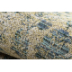 Μάλλινο χαλί ANTIGUA 518 75 XX030 OSTA - Στολίδι πλακέ ανοιχτό κρεμ 
