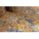 Vilnonis kilimas ANTIGUA 518 75 XX034 OSTA - Ornamentas plokščio audinio oranžinė