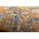 Μάλλινο χαλί ANTIGUA 518 75 XX034 OSTA - Στολίδι πλακέ ανοιχτό πορτοκαλί