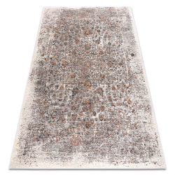 Tappeto in lana ANTIGUA 518 75 XX035 OSTA - Ornamento tessitura piatta beige 
