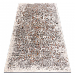 Vilnonis kilimas ANTIGUA 518 75 XX035 OSTA - Ornamentas plokščio audinio smėlio spalvos