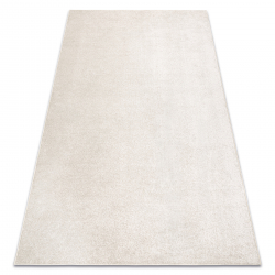 Fitted carpet CASHMERE beige 312 plain, flat