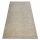 Fitted carpet  EXCELLENCE light brown 222 plain, MELANGE