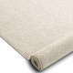 Fitted carpet EXCELLENCE cream 305 plain, flat, MELANGE