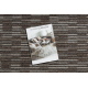 Fitted carpet LIBRA brown 962 Stripes 