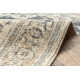 Вълнен килим LEGEND 468 03 GB500 OSTA - Розета, рамка, ексклузивен бежово / сиво
