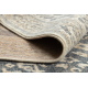 Tappeto in lana LEGEND 468 03 GB500 OSTA - Rosetta, cornice, esclusivo beige / grigio