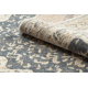 Vlnený koberec LEGEND 468 03 GB500 OSTA - Rozeta, rám, exkluzívna béžová / šedá