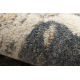 Vilnonis kilimas LEGEND 468 03 GB500 OSTA - Rozetė, rėmelis, išskirtinis smėlio / pilka