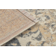 Wollen tapijt LEGEND 468 03 GB500 OSTA - Rozet, frame, exclusief beige / grijs
