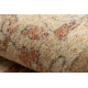 Wool Carpet LEGEND 468 03 GB700 OSTA - Ροζέτα, σκελετός, αποκλειστική μπεζ / κόκκινο