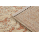 Wollen tapijt LEGEND 468 03 GB700 OSTA - Rozet, frame, exclusief beige / rood