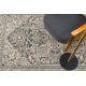 Vilnonis kilimas LEGEND 468 10 GB500 OSTA - Rozetė, rėmelis, išskirtinis pilka / smėlio