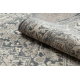 Vlněný koberec LEGEND 468 10 GB500 OSTA - Rozeta, rám, exkluzivní šedá / béžová