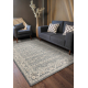 Wool Carpet LEGEND 468 12 GB501 OSTA - Flowers, frame, exclusive grey / beige