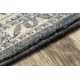 Вълнен килим LEGEND 468 12 GB501 OSTA - цветя, рамка, ексклузивен сиво / бежово