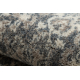 Vlněný koberec LEGEND 468 12 GB501 OSTA - Květiny, rám, exkluzivní šedá / béžová