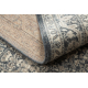 Вовняний килим LEGEND 468 12 GB501 OSTA - квіти, рамка, ексклюзивний сірий / бежевий
