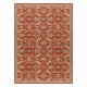 Vlnený koberec LEGEND 468 16 GB301 OSTA - Kvetiny, rám, exkluzívna béžová / červená