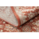 Wool Carpet LEGEND 468 16 GB301 OSTA - Λουλούδια, σκελετός, αποκλειστική μπεζ / κόκκινο