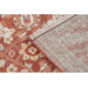 Tapis en laine LEGEND 468 16 GB301 OSTA - Fleurs, cadre, exclusif beige / rouge 