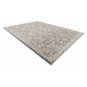 Vilnonis kilimas LEGEND 468 16 GB500 OSTA - Gėlės, išskirtinis smėlio / pilka