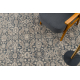 Vlněný koberec LEGEND 468 16 GB500 OSTA - Květiny, exkluzivní béžová / šedá