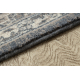 Вълнен килим LEGEND 468 16 GB500 OSTA - цветя, ексклузивен бежово / сиво