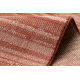 Alfombra de lana LEGEND 468 14 GB300 OSTA - Líneas, estructura, exclusivo rojo / beige