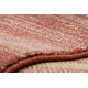 Wool Carpet LEGEND 468 14 GB300 OSTA - Γραμμές, αποκλειστική κόκκινο / μπεζ