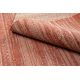 Tapete de lã LEGEND 468 14 GB300 OSTA - Linhas, moldura, exclusivo vermelho / bege