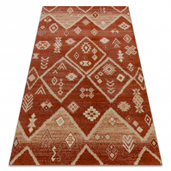Ullmatta LEGEND 468 15 GB300 OSTA - Boho, exklusiv röd / beige