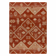 Вовняний килим LEGEND 468 15 GB300 OSTA - Boho, ексклюзивний червоний / бежевий