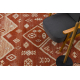 Vlnený koberec LEGEND 468 15 GB300 OSTA - Boho, exkluzívna červená / béžová