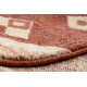 Wollen tapijt LEGEND 468 15 GB300 OSTA - Boho, exclusief rood / beige