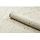 NEPAL 2100 beige tæppe - uldent, dobbeltsidet, naturligt
