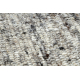 NEPAL 2100 natúr, szürke szőnyeg - gyapjú, kétoldalas