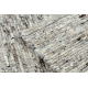 Alfombra NEPAL 2100 naturales gris - lana, de doble cara