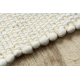 NEPAL 2100 natural, cream - woolen, double-sided, natural