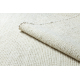 NEPAL 2100 Teppich natürlich, creme – Wolle, doppelseitig, natur