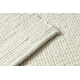 Béžový koberec NEPAL 2100 prírodné, krémové - vlnený, obojstranný