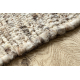 NEPAL 2100 sand, beige matto - villainen, kaksipuolinen, luonnollinen