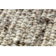 NEPAL 2100 sand, beige carpet - woolen, double-sided, natural
