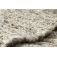 NEPAL 2100 sand, beige Teppich – Wolle, doppelseitig, natur
