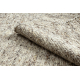 Alfombra sand, beige NEPAL 2100 - lana, de doble cara, natural