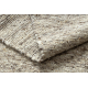 NEPAL 2100 sand, beige matta - ylle, dubbelsidig, naturlig